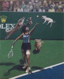 AlexanderFelsing Naomi Osaka & Tennis Dogs